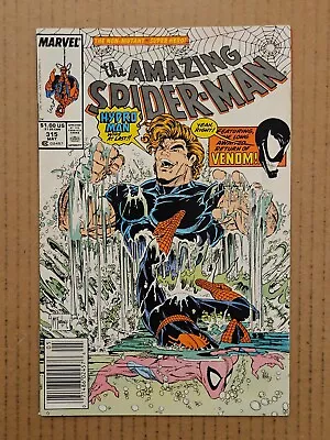 Buy Amazing Spider-Man #315 Return Of Venom Newsstand Marvel 1989 VF+ • 15.76£