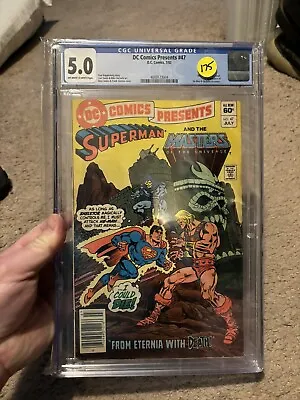 Buy DC Comics Presents 47 CGC 5.0 1st He-Man Skeletor • 138.36£