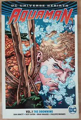Buy Aquaman Volume 1 The Drowning TPB Paperback Graphic Novel • 6£