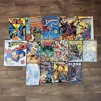 Buy 15x DC Comics Graphic Novels Bundle Job Lot Superman Legends Of Tomorrow Etc • 18.99£