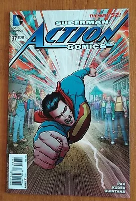 Buy Action Comics #37 - DC Comics 1st Print 2011 Series • 6.99£