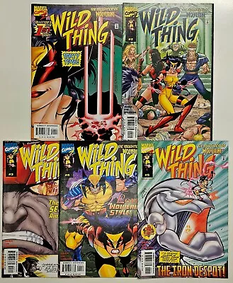 Buy Marvel Comics Wild Thing Key 5 Issue Lot 1 2 3 4 5 High Grade FN X-Men • 0.99£