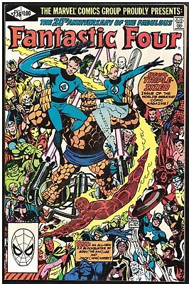 Buy Fantastic Four 236 1981 9.2/nm- John Byrne Art And Story! Anniversary Issue! • 19.08£
