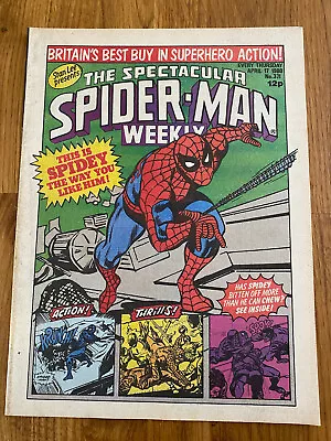 Buy Stan Lee Presents The Spectacular Spider-Man Weekly #371 - 1980 - Marvel Comics • 3.25£