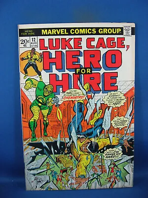 Buy Luke Cage Hero For Hire 12 Vf 1973 • 15.83£
