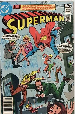 Buy DC Comics 'Superman' #350 Aug 1980, UK Release 15p, Gerry Conway, Good Condition • 3.95£