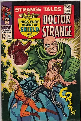 Buy Strange Tales 157 - 1967 - Steranko - 1st App Living Tribunal - Fine/Very Fine • 64.99£