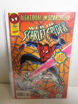 Buy WEB OF SCARLET SPIDER #4 FIRST PRINT MARVEL COMICS (1995) SPIDER-MAN Bagged Boar • 6.31£