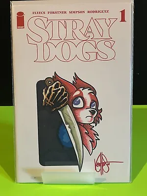 Buy Stray Dogs 1 5th Printing Blank Variant Signed And Remarked By Ken Haeser Sketch • 31.60£