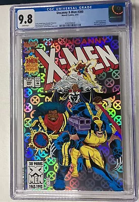 Buy Uncanny X-Men #300 CGC 9.8 Anniversary Holo-grafx Foil Cover Marvel Comics 1993 • 56.26£