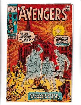 Buy Avengers 85 Vg Marvel Comics Book 1st Squadron Supreme Thomas/buscema (1971) • 39.35£