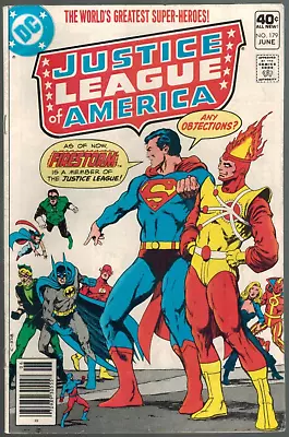 Buy Justice League Of America 179  Firestorm Joins The JLA!  VG/F  1980 DC Comic • 3.17£