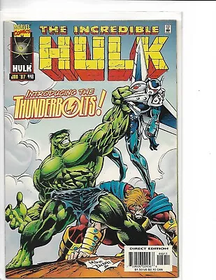 Buy Incredible Hulk Issue 449 1st Appearance Thunderbolts! • 78.35£