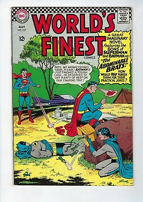 Buy WORLD'S FINEST # 157 (DC COMICS - Silver Age - MAY 1966) FN/VF • 14.95£