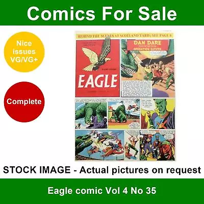 Buy Eagle Comic Vol 4 No 35 - VG/VG+ - 04 December 1953 • 5.99£