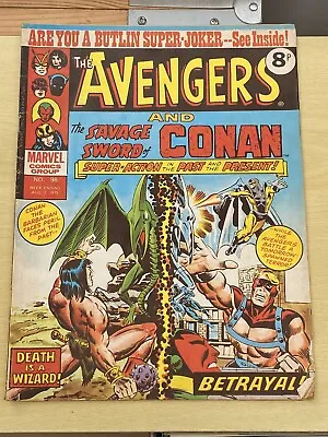 Buy Marvel Comics - The Avengers And The Savage Sword Of Conan #98 • 3.50£