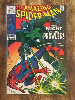 Buy Amazing Spider-Man #78 - STUNNING NEAR MINT 9.2 NM - 1st App Prowler - Marvel • 81.04£