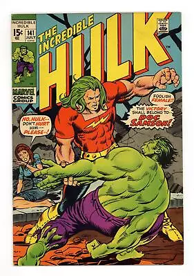 Buy Incredible Hulk #141 VG+ 4.5 1971 • 62.36£