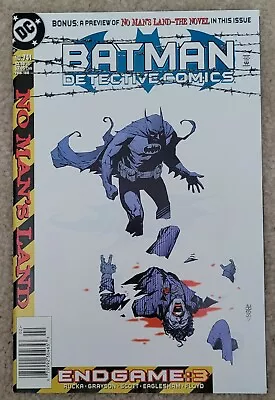 Buy Detective Comics # 741 (2000) / Newsstand / No Man's Land / Endgame: 3 VF/NM • 19.99£