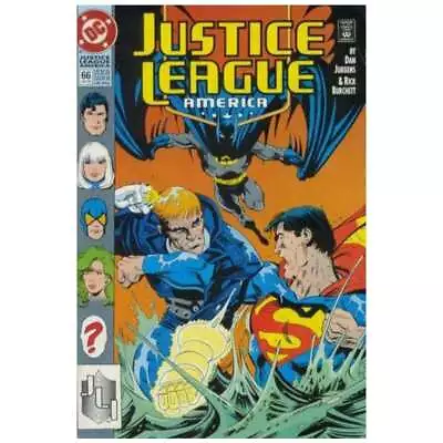 Buy Justice League (1987 Series) #66 In Near Mint Minus Condition. DC Comics [u{ • 1.93£
