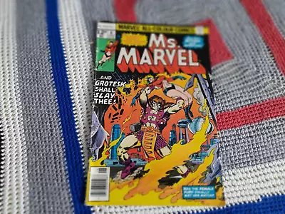 Buy Ms Marvel Comic Number 6 June 1977 Vol 1 Marvel Comics Box 27 • 6£