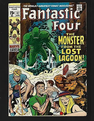 Buy Fantastic Four #97 VF- 1st Monster From Lost Lagoon (Mowfus) 1st Franklin Cover • 23.29£