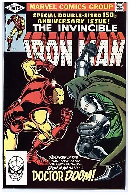 Buy Iron Man  # 150  FINE VERY FINE   9/81  Double Size   Anniversary Issue  Dr. Doo • 27.67£