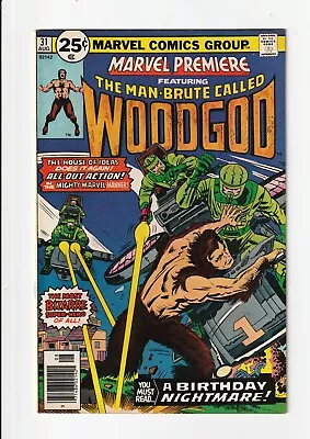 Buy 1976 Marvel Premiere #31 NM The Man-Brute Called WoodGod 1st Print • 12£