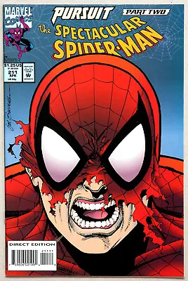 Buy Spectacular Spider-Man #211 Vol 1 - Marvel Comics - Mike Lackey - Sal Buscema • 3.95£