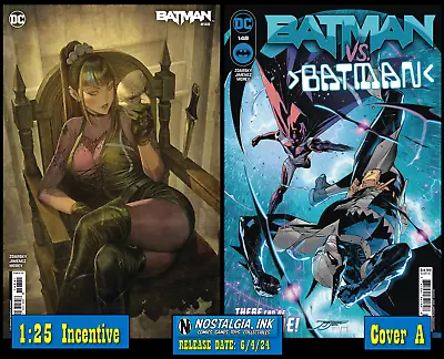 Buy Batman #148 Cvr A + 1:25 Homare Var Set Dc Comics 2024 Nm Presale Proships 6/4 • 23.95£