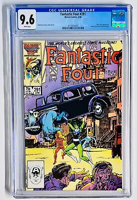 Buy Fantastic Four #291 CGC 9.6-Action Comics #1 Cover Homage! Nick Fury Appearance! • 44.89£