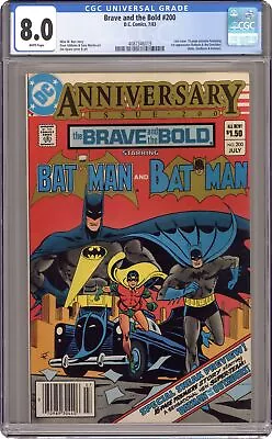 Buy Brave And The Bold #200 CGC 8.0 1983 4087346019 1st Batman And The Outsiders • 74.36£