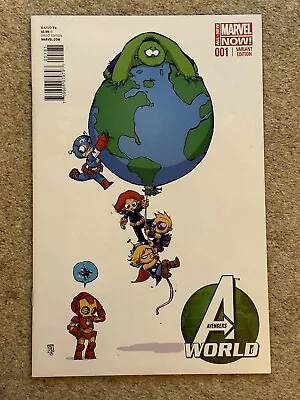 Buy Avengers World #1 - NM+, Skottie Young - 1st Printing - March 2014 • 12£