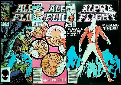 Buy Alpha Flight Comic Book Lot (1984) - Issues #11, #12 & #13 - Very Fine Range • 11.85£