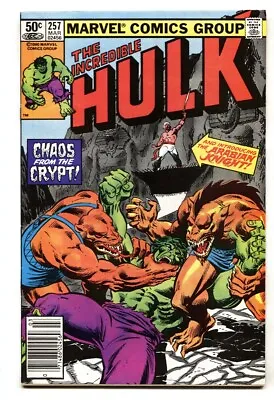 Buy Incredible Hulk #257-1st Arabian Knight Comic Book 1980 • 26.90£