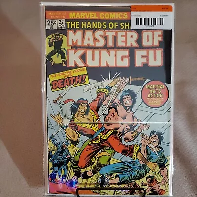 Buy Master Of Kung Fu #22 (1974 - Marvel) Early Shang-Chi Action At Mt. Rushmore • 11.92£