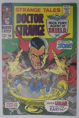 Buy Strange Tales #156 Nick Fury Marvel Comics (1967) • 17.99£