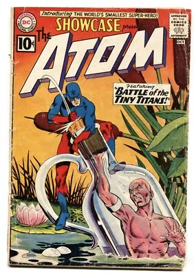 Buy Showcase #34 Comic Book 1961-DC-1st Silver Age Atom-Gil Kane G • 239.76£