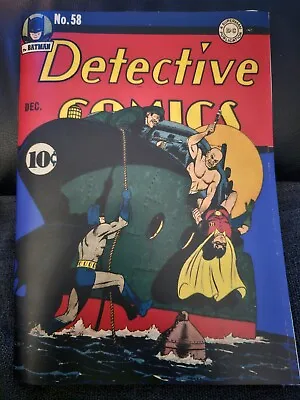 Buy DETECTIVE COMICS #58 1st PENGUIN BATMAN ORIG-ART Facsimile Cover Reprint  • 39.95£