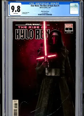 Buy CGC 9.8 Star Wars: The Rise Of Kylo Ren #1 Photo Variant Cover • 197.65£