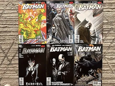 Buy BATMAN #682-686, 700 * DC Comics Lot * 6  Reborn Last Rites 2009 • 31.66£