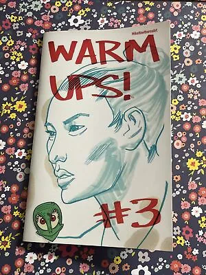 Buy MIKE HAWTHORNE WARM UPS! SKETCHBOOK #3 SIGNED 2022 5x8 32 Pages 130/100 Lb New • 23.82£