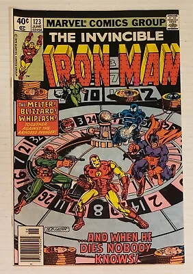 Buy Invincible IRON MAN June #123 1979 MARVEL Comics Newstand • 10.03£