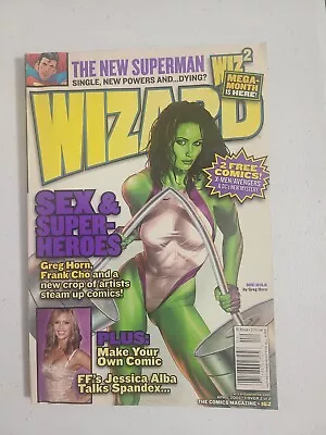 Buy Wizard 162 Cover 2 Greg Horn She-Hulk F/VF • 8£