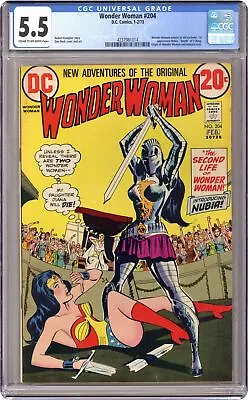 Buy Wonder Woman #204 CGC 5.5 1973 4237981014 • 239.76£
