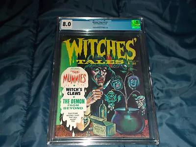Buy Witches Tales Vol.2 #1 CGC 8.0 VF  (Eerie Publications - 02/70) 3rd In Census! • 128.87£