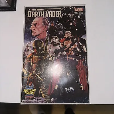 Buy Star Wars Darth Vader #1 Midtown Comics Exclusive Mark Brooks Variant NM • 10£