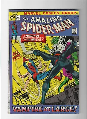 Buy Amazing Spider-Man #102 2nd App & Origin Of Morbius 1963 Series Marvel • 23.99£