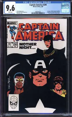 Buy Captain America #290 Cgc 9.6 White Pages // Marvel Comics 1984 • 71.96£