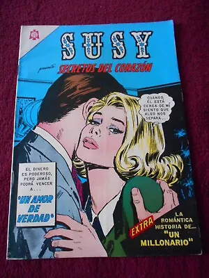 Buy SUSY Comic NOVARO Foreign VINTAGE FALLING IN LOVE #78 DC COMICS CRYING Pop 60s • 10.80£